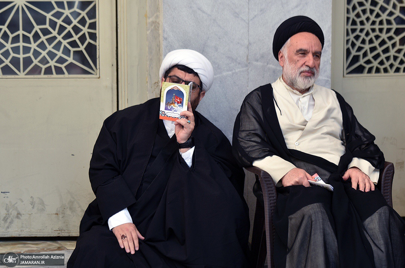 مراسم دعای عرفه در حرم مطهر امام خمینی (س)