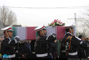 تشییع پیکر سه تن از شهدای نفتکش سانچی