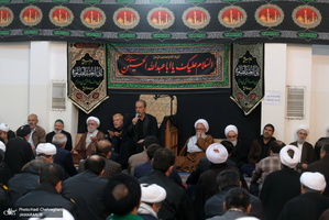 مراسم عزاداری شهادت امام رضا(ع) در بیوت مراجع عظام تقلید