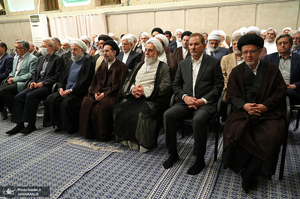 دیدار مسئولان نظام، سفرای کشور‌های اسلامی و مهمانان کنفرانس وحدت با رهبر انقلاب