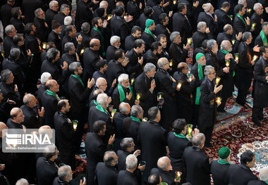 آیین شهادت امام رضا(ع) در حوزه علمیه همدان برگزار شد