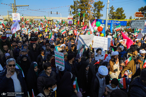 راهپیمایی باشکوه 22 بهمن در قم