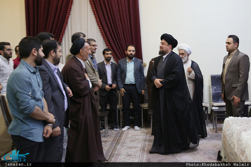 دیدار اعضا و ادوار انجمن اسلامی دانشجویان دانشگاه تهران و علوم پزشکی با سید حسن خمینی