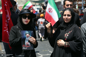 مراسم تشییع پیکر مطهر رهبر شهید انقلاب در تهران -11