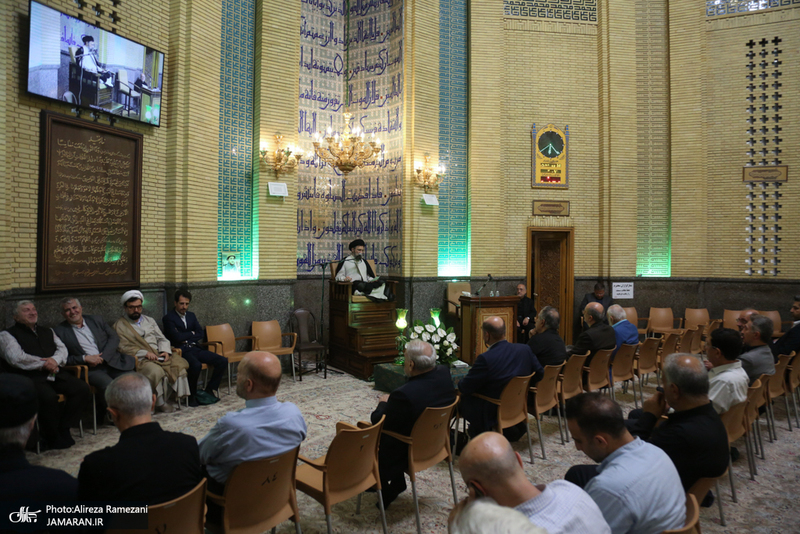 مرسم ختم مرحومه حاجیه خانم صدیقه بروجردی