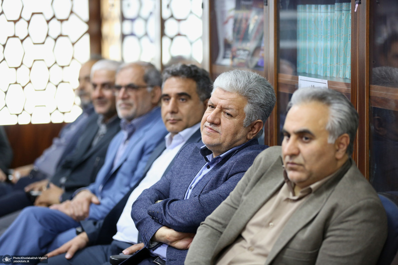 دیدار نوروزی رئیس موسسه تنظیم و نشر آثار امام خمینی (س) با کارکنان این موسسه
