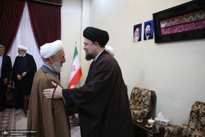 تجدید میثاق رئیس قوه قضاییه و جمعی از اعضای دستگاه قضا با آرمان های حضرت امام خمینی (س)-2