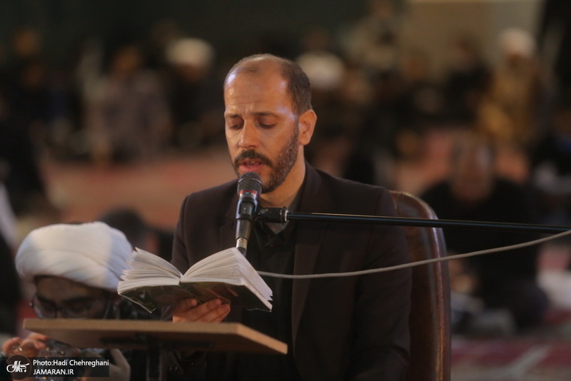 مراسم احیا شب بیست و سوم ماه مباررک رمضان در مصلای قدس قم