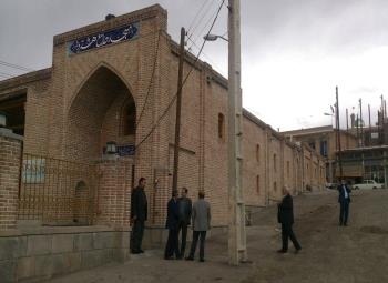 ساماندهی محوطه مسجد جامع هشترود