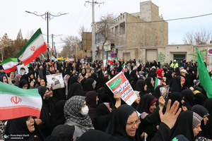 راهپیمایی 22 بهمن در خمین