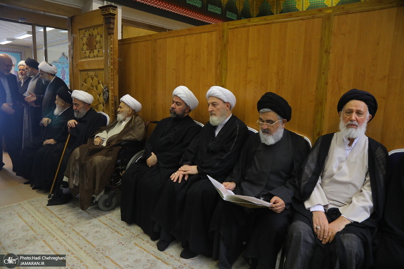 مراسم چهلمین روز درگذشت حاجیه خانم صدیقه بروجردی مادر شهید عیسی بروجردی