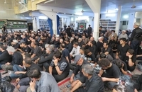 مراسم تاسوعای حسینی در دفتر آیت الله العظمی صانعی (6)