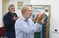 علی لاریجانی به دیدار خانواده‌ی شهید مهدی ربانی رفت (5)