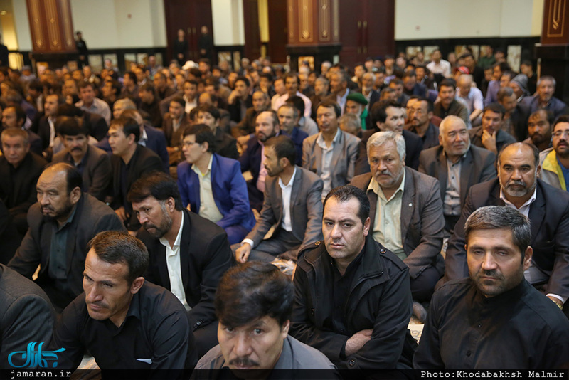 دیدار شورای هماهنگی هیات های مذهبی مهاجرین افغانستانی با سید حسن خمینی