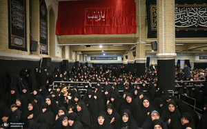 دومین شب عزاداری حضرت اباعبدالله الحسین (ع) در حسینیه امام خمینی