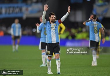 ویدیو و عکس از مراسم خداحافظی لیونل مسی با پیراهن تیم ملی فوتبال آرژانتین/ اشک های تلخ افسانه و هواداران