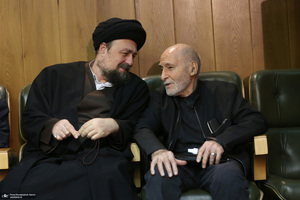 مراسم چهلمین روز درگذشت آیت الله بجنوردی در دائره المعارف بزرگ اسلامی - 1