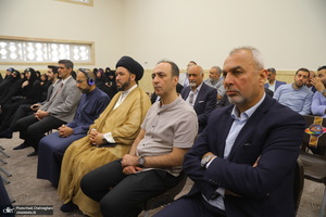مراسم افتتاح حسینیه آیت الله العظمی بروجردی (ره) در شهر سامرا
