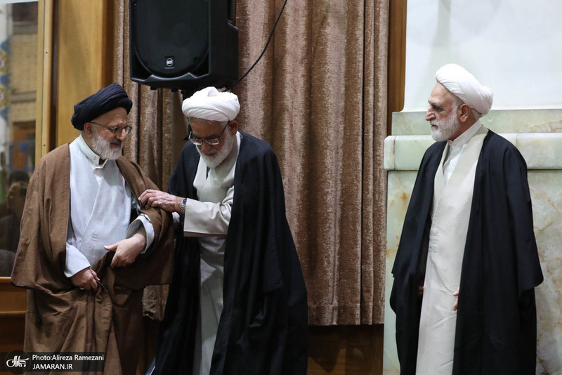 مراسم تشییع مرحوم حجت الاسلام و المسلمین حسینعلی نیری