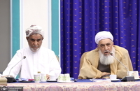 دیدار جمعی از علما و بزرگان اهل تسنن با رئیس جمهور پزشکیان به مناسبت هفته وحدت (24)