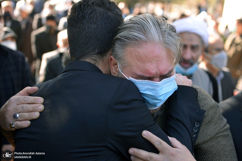 مراسم تشییع و خاکسپاری مرحوم حجت الاسلام و المسلمین سید رضا حسینی امین