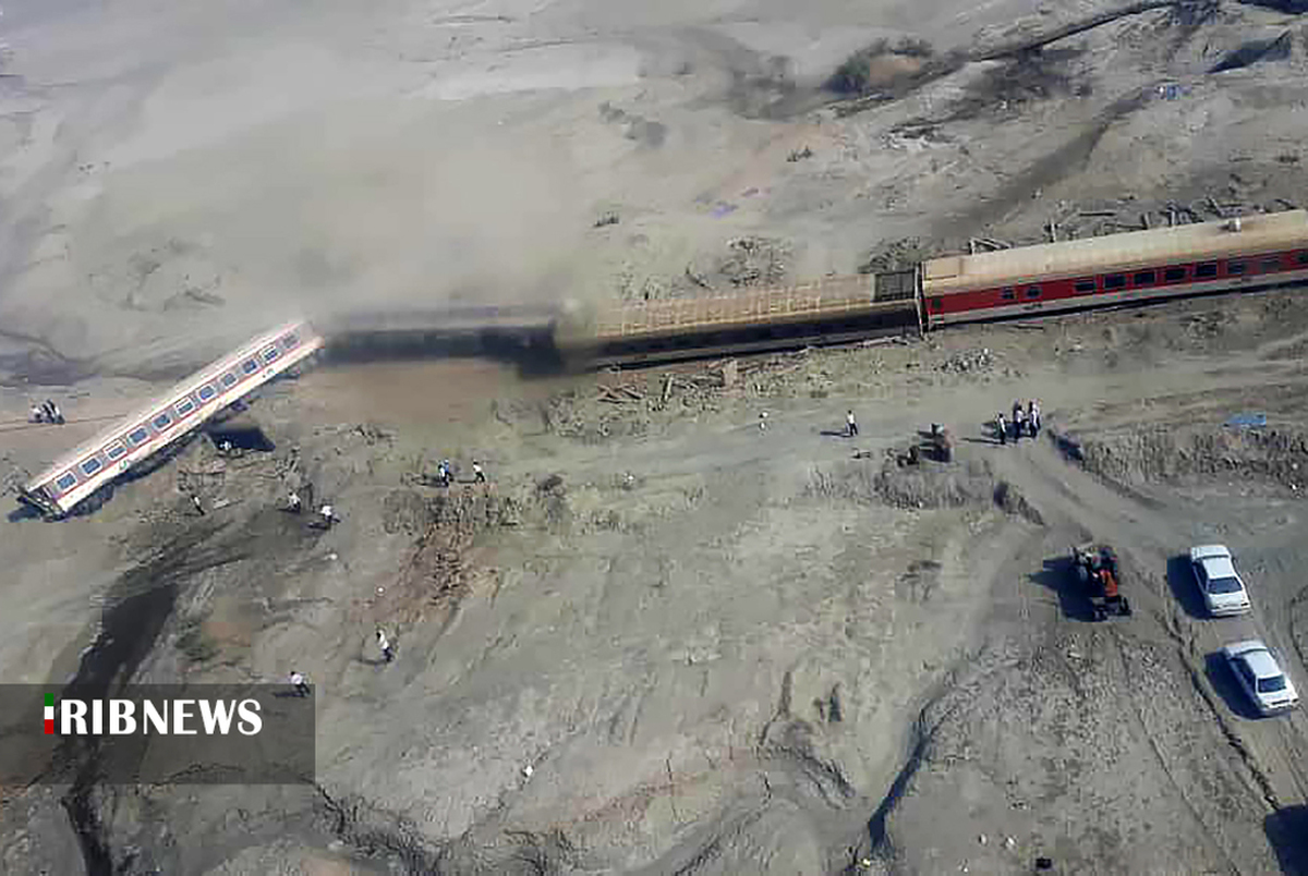 ۵ عامل حادثه مرگبار قطار مشهد-یزد اعلام شد