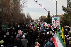 راهپیمایی 22 بهمن در قم