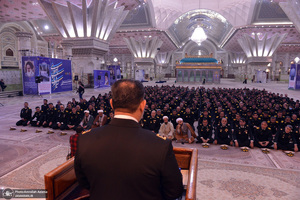 تجدید میثاق فرمانده و پرسنل نیروی دریایی ارتش جمهوری اسلامی ایران با آرمان‌های امام خمینی(س)