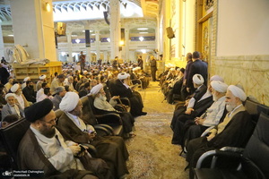 مراسم سالروز رحلت امام خمینی (س) از سوی مقام معظم رهبری در حرم حضرت معصومه(س)