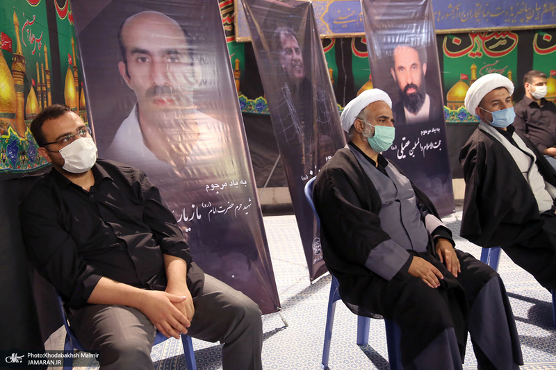 مراسم شام شهادت امام رضا(ع) و بزرگداشت علامه حکیمی در حسینیه جماران-1