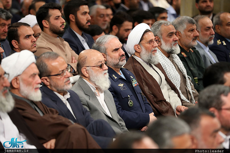 دیدار مسئولان نظام و سفرای کشورهای اسلامی با رهبر معظم انقلاب