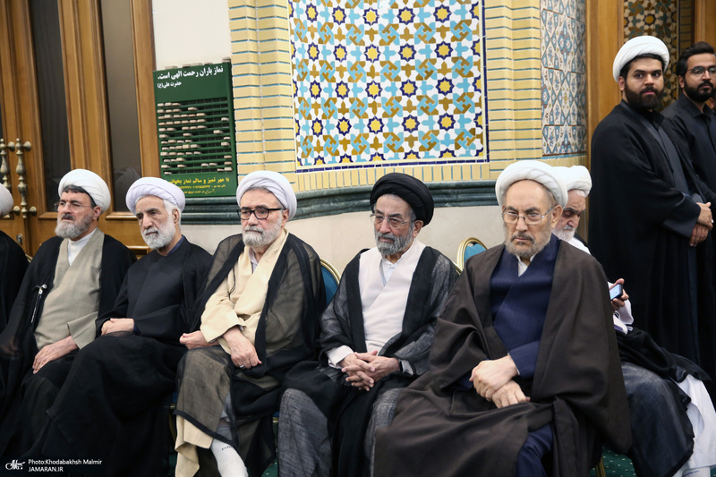 مراسم چهلمین روز درگذشت حجت الاسلام و المسلمین محمدعلی جماعتی در مسجد جامع جماران