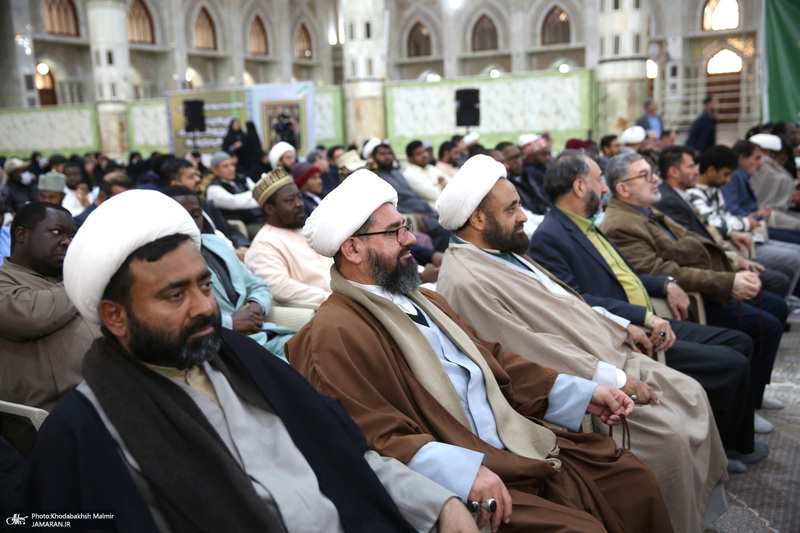 دیدار دبیرکل و کارکنان مجمع جهانی اهل بیت (ع) با سیدحسن خمینی