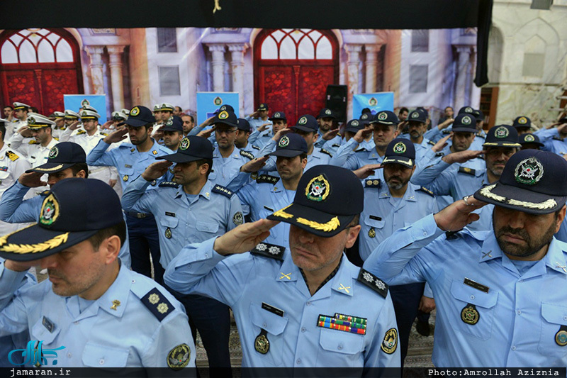 تجدید میثاق مسئولان سازمان عقیدتی سیاسی ارتش با آرمان‌های حضرت امام(س)