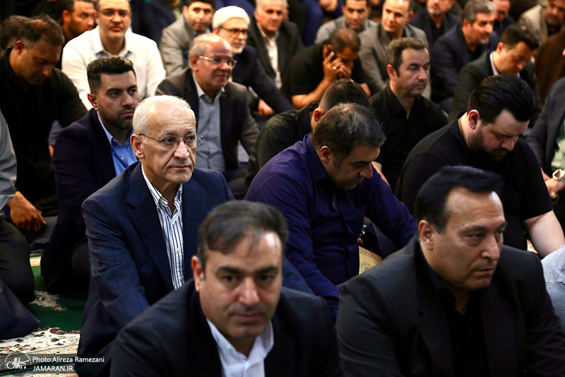 مراسم ختم برادر مرحوم آیت الله هاشمی رفسنجانی (ره)