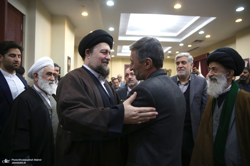 دیدار رئیس، مدیران و کارکنان ستاد اجرایی فرمان امام (ره) با سید حسن خمینی