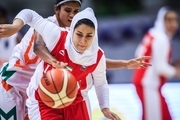 پیروزی تیم ملی بسکتبال دختران مقابل سنگاپور