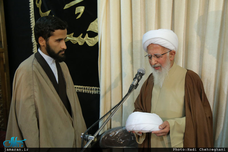 اقامه نماز عید سعید قربان در روستای احمدآباد دماوند توسط آیت الله العظمی جوادی آملی