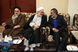 حاشیه تجدید میثاق مسئولان عالی قضایی با آرمان های حضرت امام(س) 