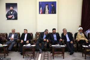 حاشیه مراسم تجدید میثاق رئیس و کارکنان قوه قضاییه با آرمان های امام؛