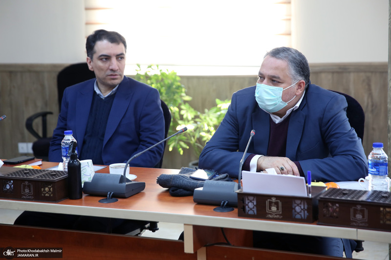 جلسه شورای فرهنگی با حضور رئیس موسسه تنظیم ونشر آثار امام خمینی (س)