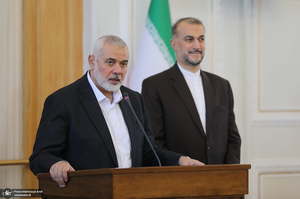 دیدار اسماعیل هنیه با امیرعبداللهیان