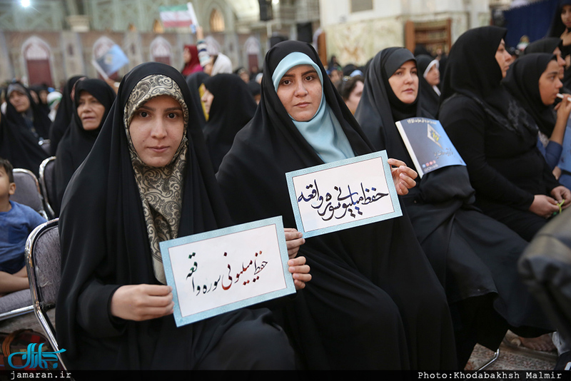 مراسم اختتامیه طرح قرآنی بشارت 1451 در حرم مطهر امام خمینی(س)-1