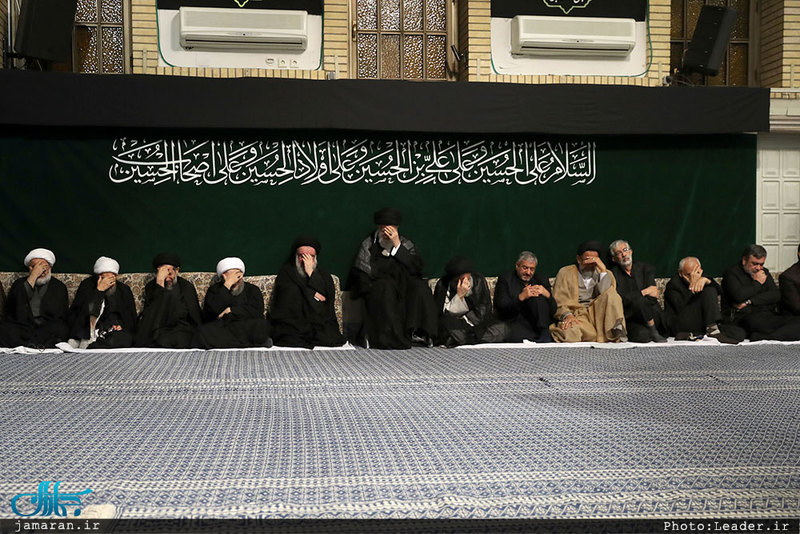 آخرین شب مراسم عزاداری حضرت اباعبدالله الحسین(ع) با حضور رهبر معظم انقلاب