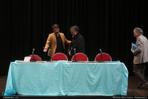 اکران مستند بانو قدس در تالار ایوان شمس / رزاق کریمی / غلامعلی رجایی