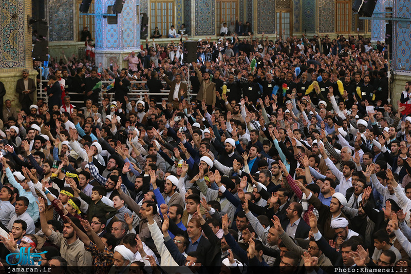 سخنرانی رهبر معظم انقلاب در اجتماع عظیم زائران و مجاوران حرم رضوی