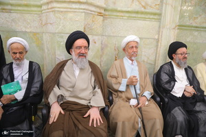 مراسم شانزدهمین سالگرد ارتحال آیت الله بهجت‎ (ره) در قم