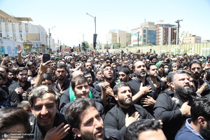 مراسم شهادت امام جعفر صادق(ع) با حضور آیت الله العظمی وحید خراسانی