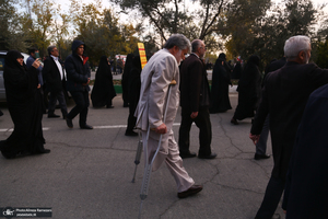 تشییع پیکر شهید حادثه تروریستی کرمان  در مصلی امام خمینی (ره)