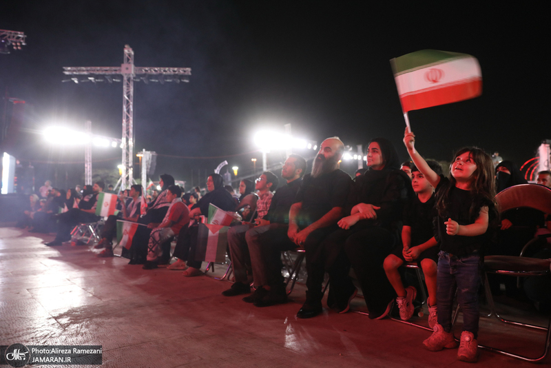 اجتماع مردم تهران در حمایت از مردم مظلوم غزه